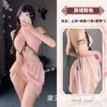 Front Cross Night Dress - Image 3