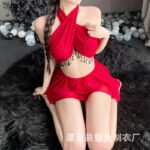 Front Cross Night Dress - Image 4